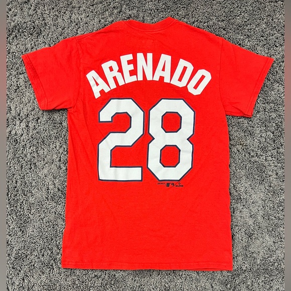 Nolan Arenado T-shirt St. Louis Cardinals #28 MLB Genuine Merchandise Size Small - Picture 6 of 6